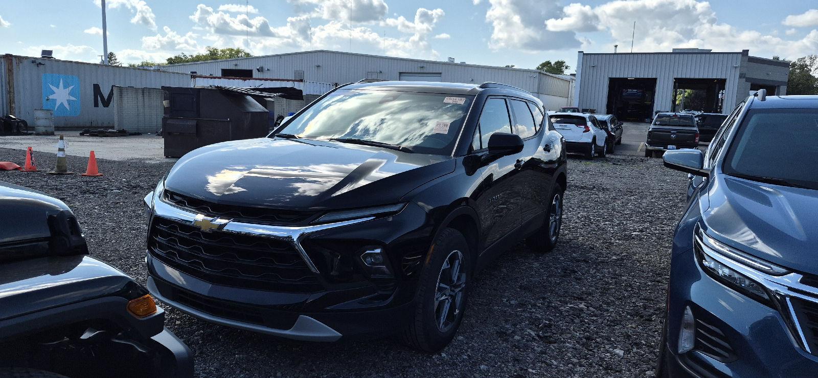 Black 2025 Chevrolet Blazer SUV / Crossover  9-Speed Automatic