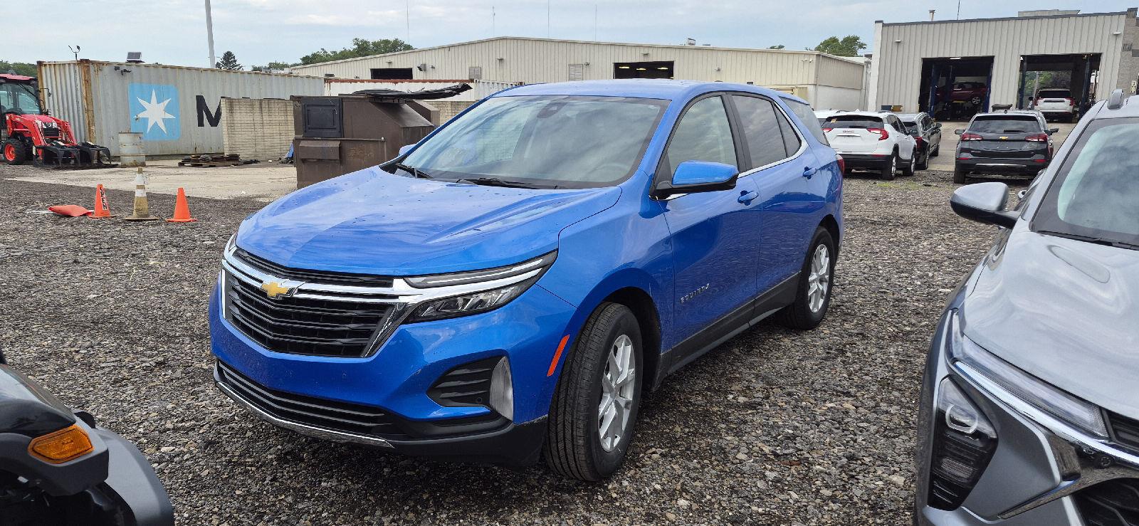 Riptide Blue Metallic 2024 Chevrolet Equinox SUV / Crossover Front-Wheel Drive 6-Speed Automatic Overdrive