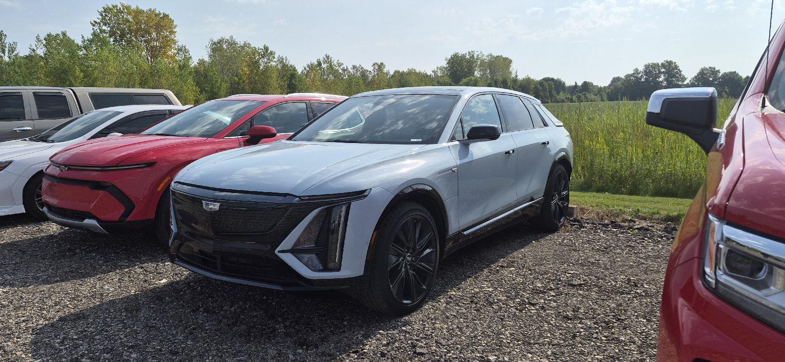Nimbus Metallic 2024 Cadillac LYRIQ SUV / Crossover All-Wheel Drive Automatic