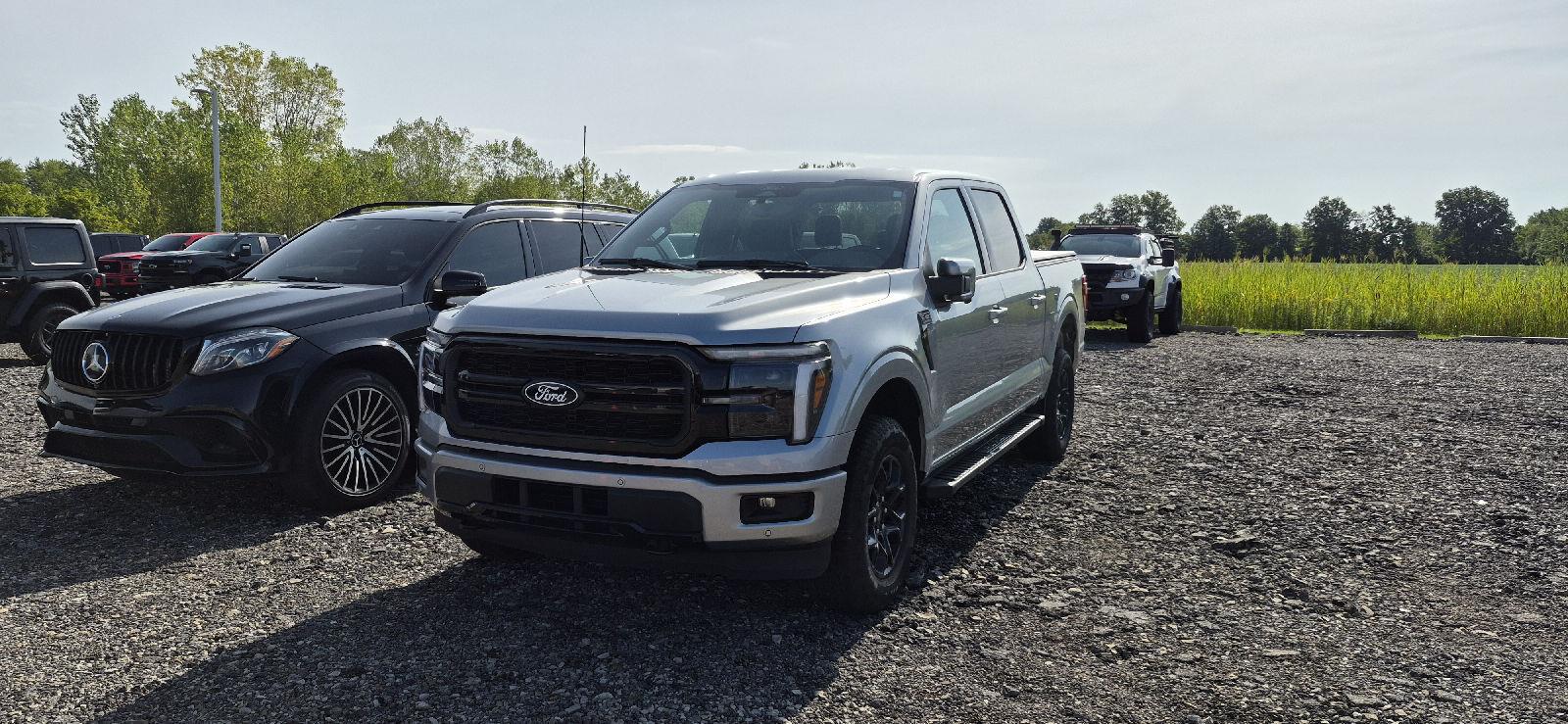 Iconic Silver Metallic 2026 Ford F-150 Pickup Truck Four-Wheel Drive Automatic