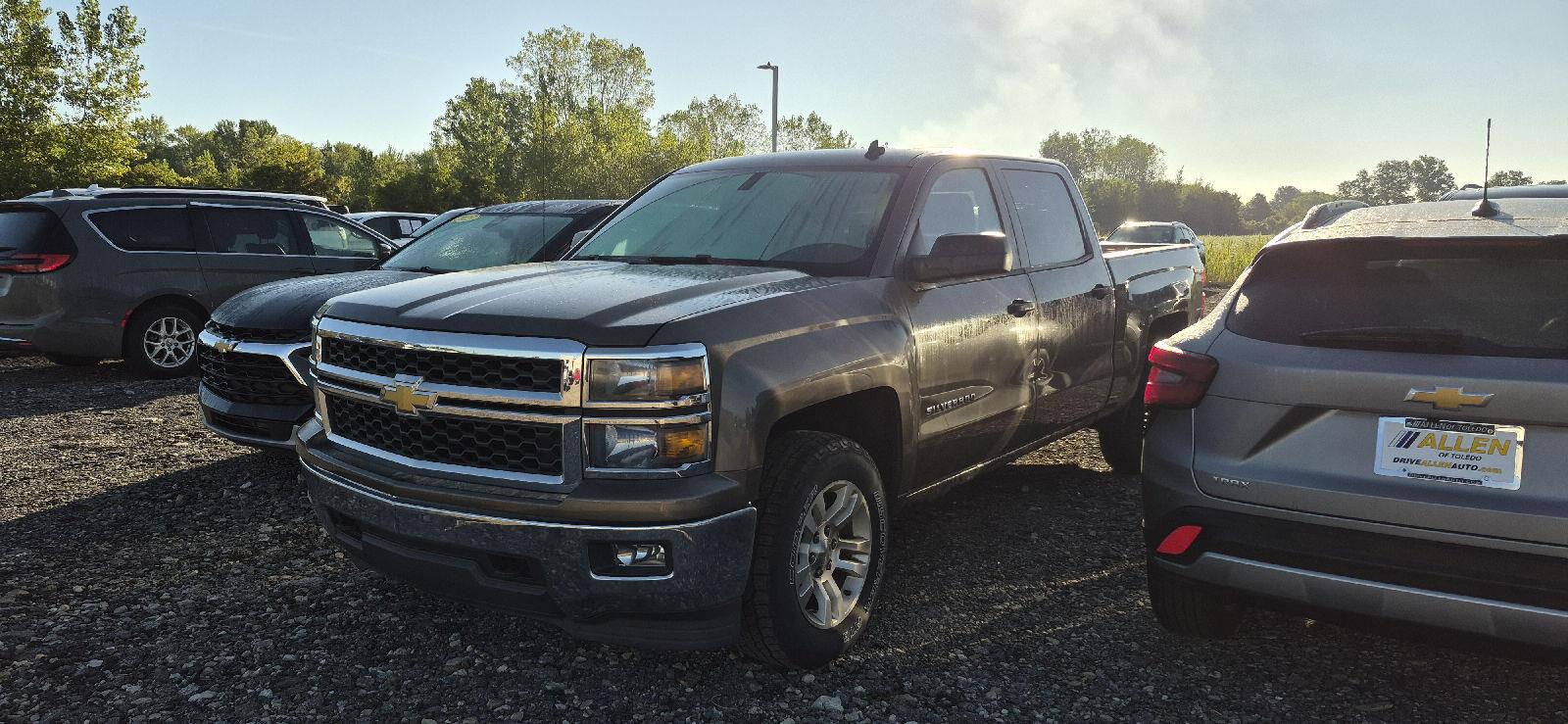 Brownstone Metallic 2014 Chevrolet Silverado 1500 Pickup Truck Four-Wheel Drive 6-Speed Automatic
