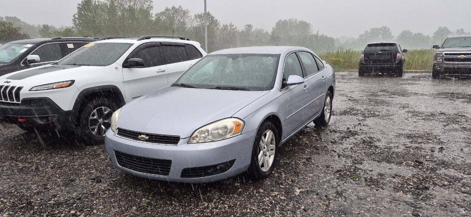 Glacier Blue Metallic 2006 Chevrolet Impala Sedan Front-Wheel Drive 4-Speed Automatic Overdrive