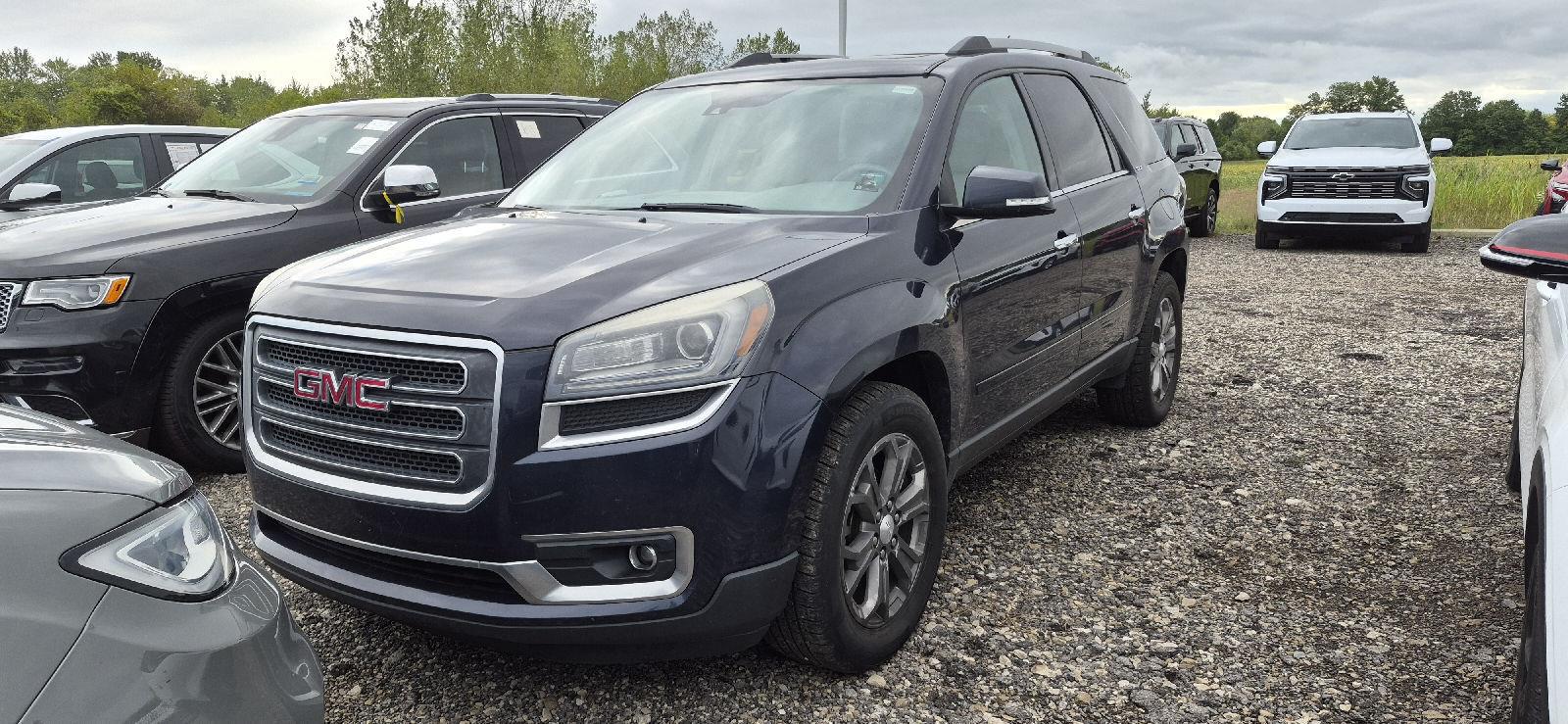 Dark Sapphire Blue Metallic 2015 GMC Acadia SUV / Crossover Front-Wheel Drive 6-Speed Automatic