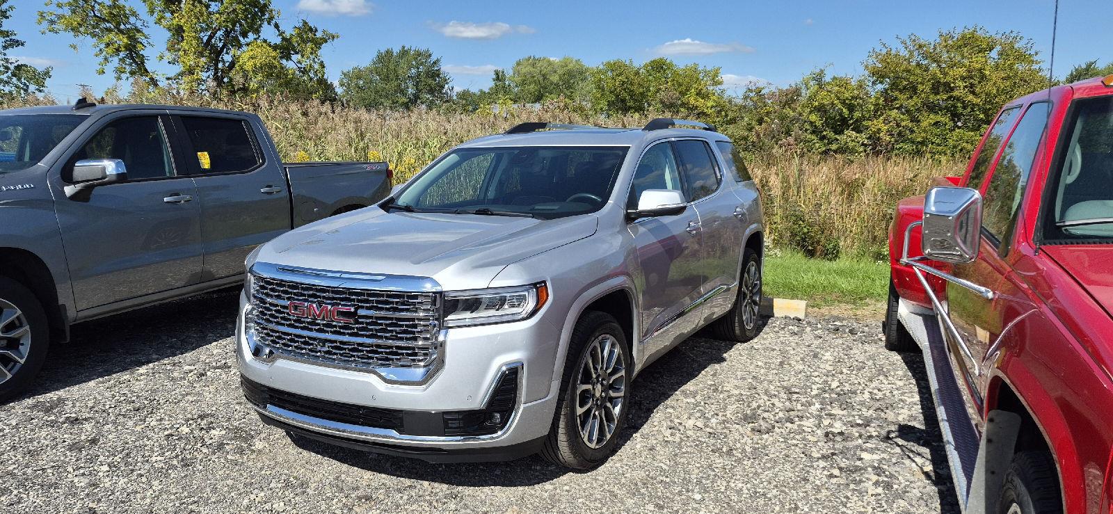 Quicksilver Metallic 2020 GMC Acadia SUV / Crossover Four-Wheel Drive 9-Speed Automatic