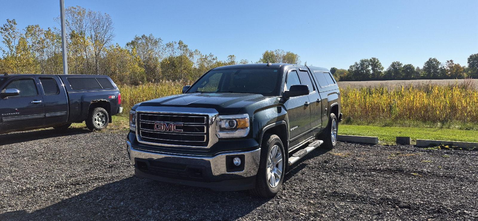 Emerald Green Metallic 2014 GMC Sierra 1500 Pickup Truck Four-Wheel Drive 6-Speed Automatic