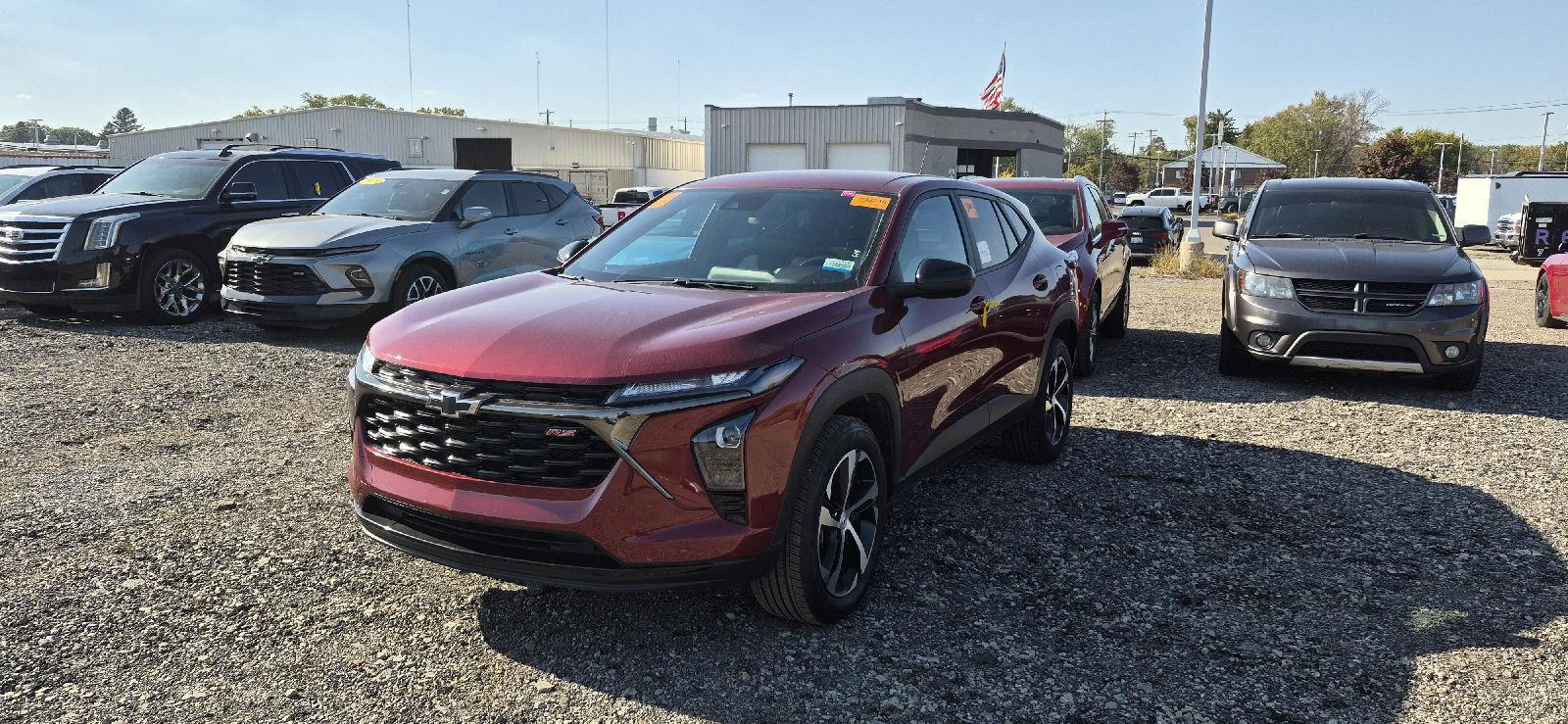 Red (Crimson Metallic) 2024 Chevrolet Trax SUV / Crossover Front-Wheel Drive 6-Speed Automatic