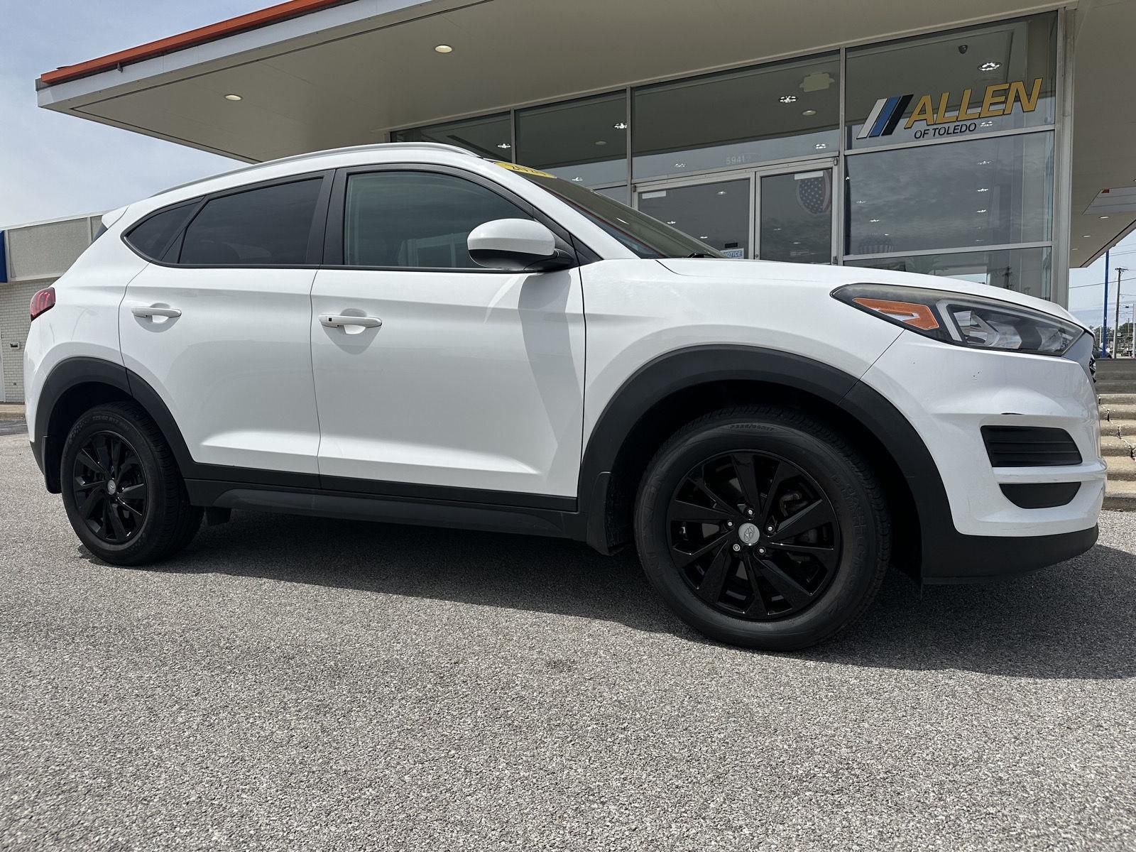 Winter White 2020 Hyundai Tucson SUV / Crossover Front-Wheel Drive Automatic