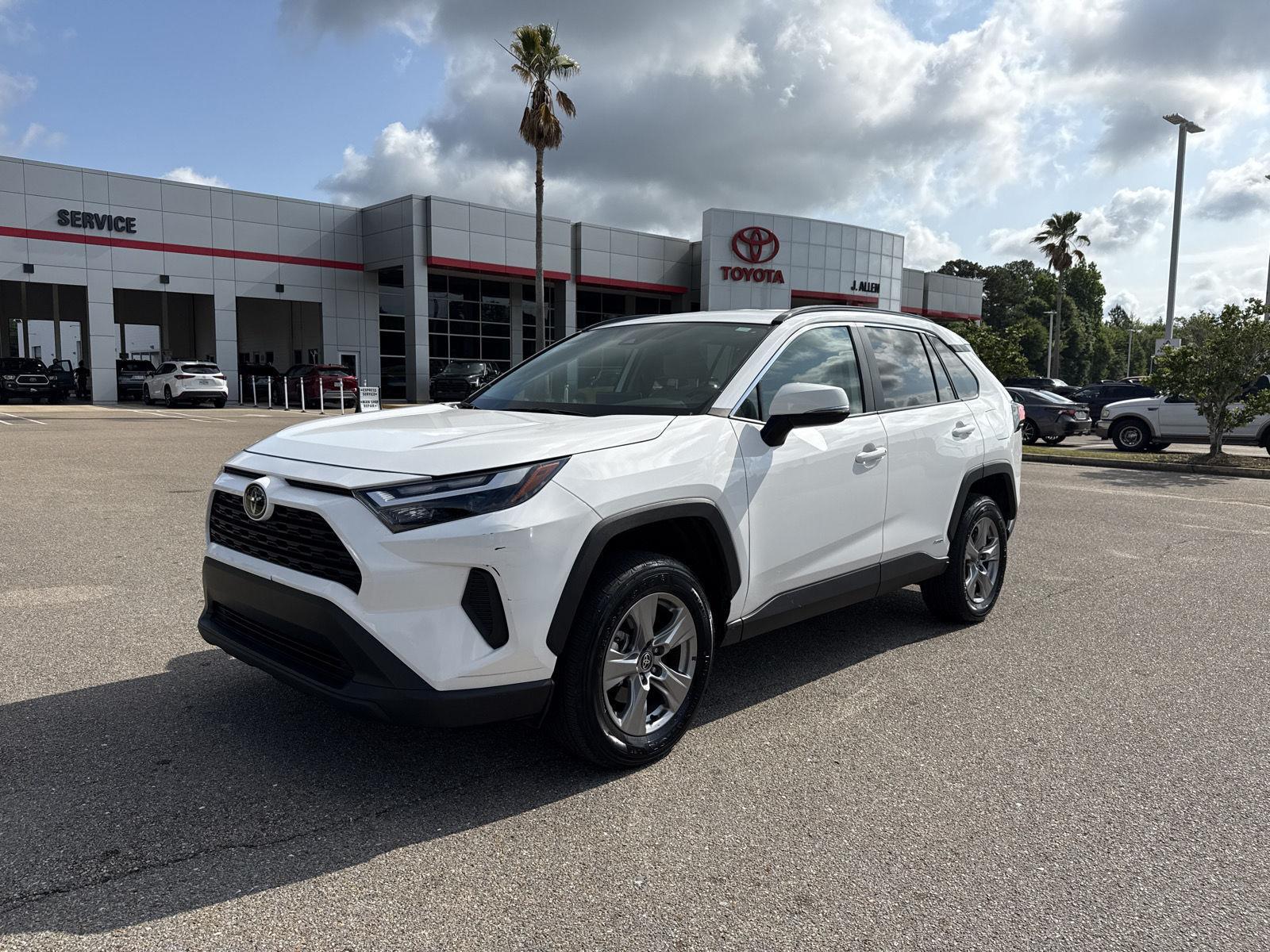 Ice Cap 2025 Toyota RAV4 Hybrid SUV / Crossover All-Wheel Drive Continuously Variable Transmission