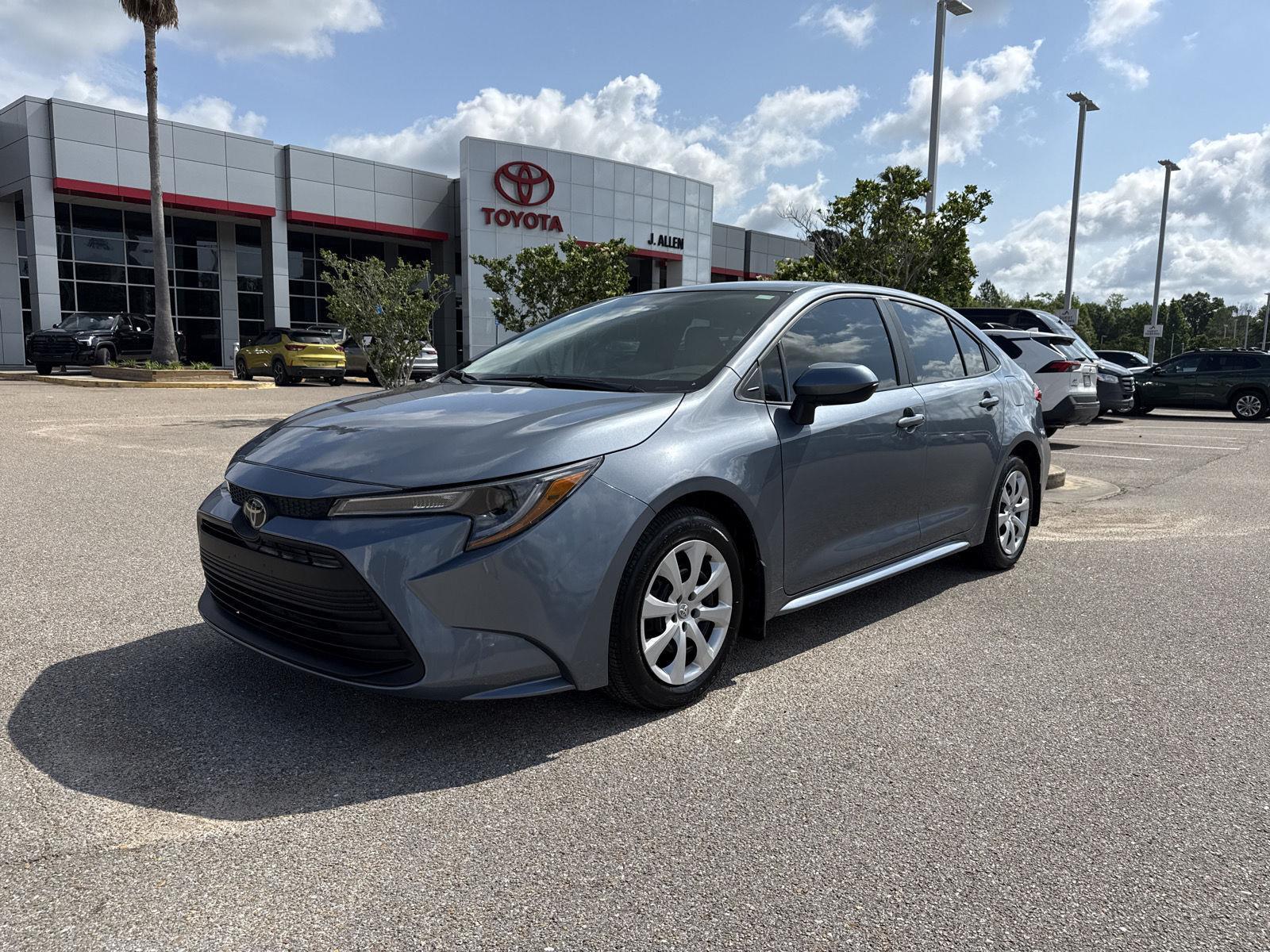 Celestite 2025 Toyota Corolla LE FWD Sedan Front-Wheel Drive Continuously Variable Transmission