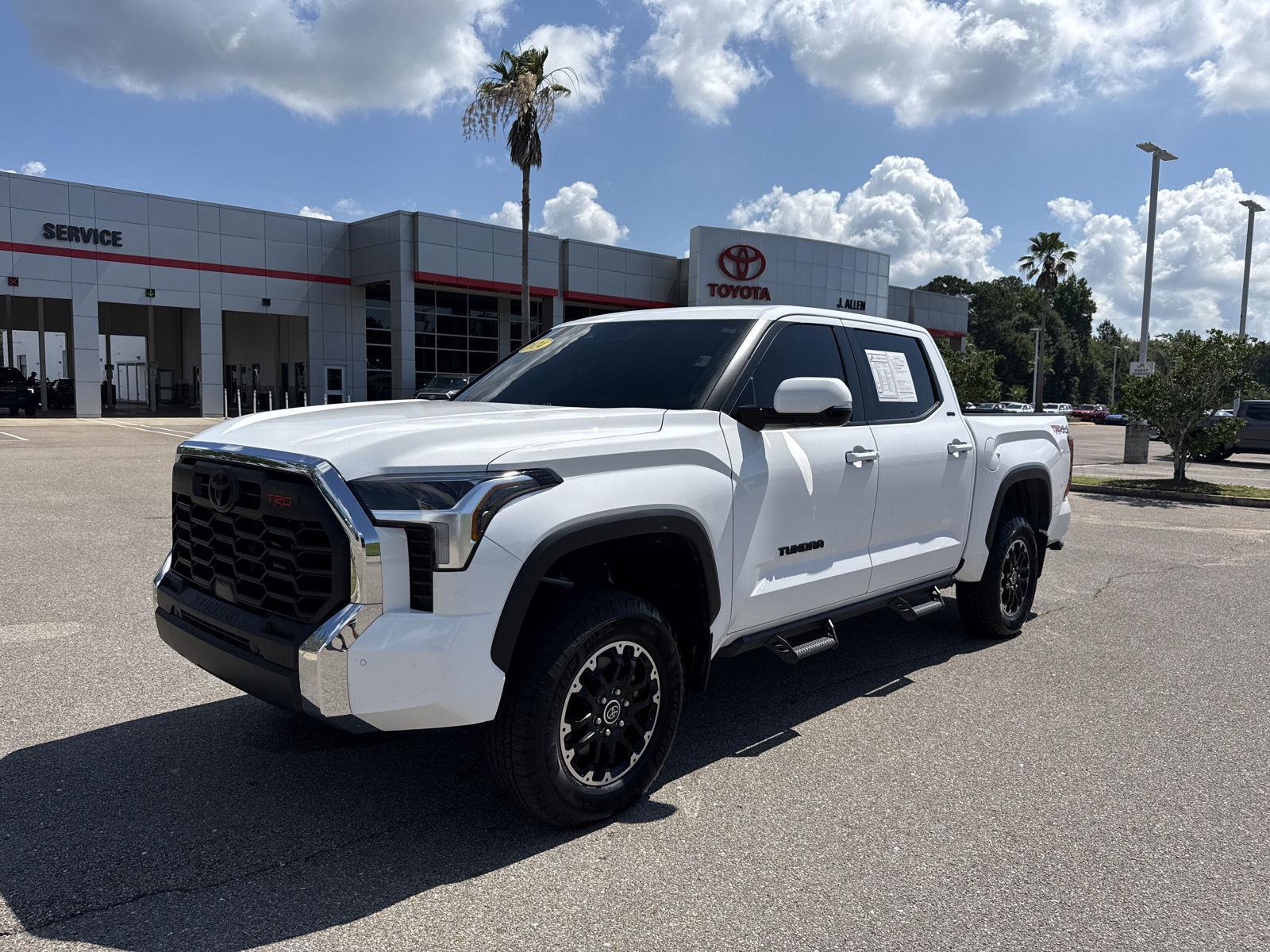 Ice Cap 2024 Toyota Tundra SR5 CrewMax Cab 4WD Pickup Truck Four-Wheel Drive Automatic