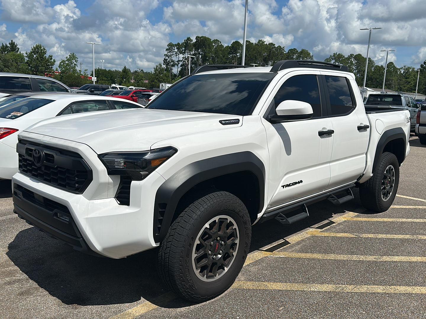 Ice Cap 2025 Toyota Tacoma TRD Off-Road Double Cab 4WD Pickup Truck Four-Wheel Drive 8-Speed Automatic