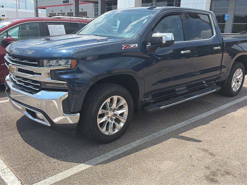Northsky Blue Metallic 2020 Chevrolet Silverado 1500 Pickup Truck Four-Wheel Drive Automatic