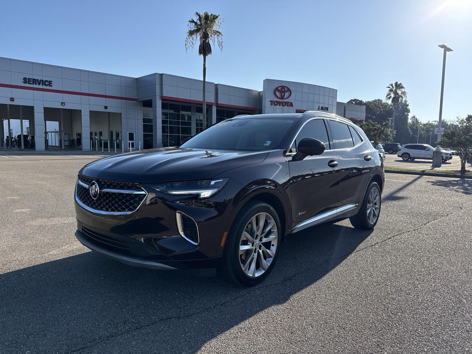 Rich Garnet Metallic 2023 Buick Envision SUV / Crossover Front-Wheel Drive 9-Speed Automatic