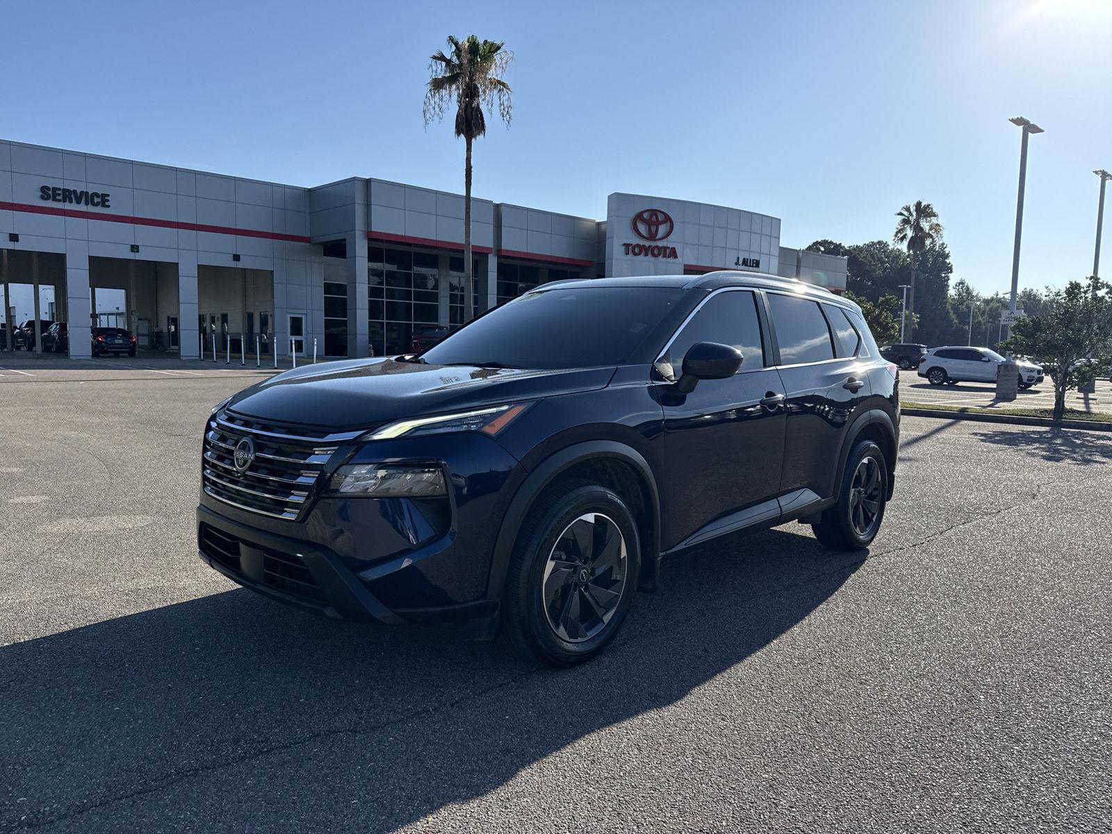 Deep Ocean Blue Pearl 2024 Nissan Rogue SUV / Crossover Front-Wheel Drive Continuously Variable Transmission