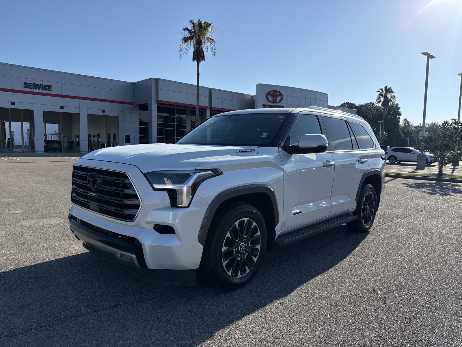 White (Wind Chill Pearl) 2024 Toyota Sequoia SUV / Crossover Four-Wheel Drive Automatic