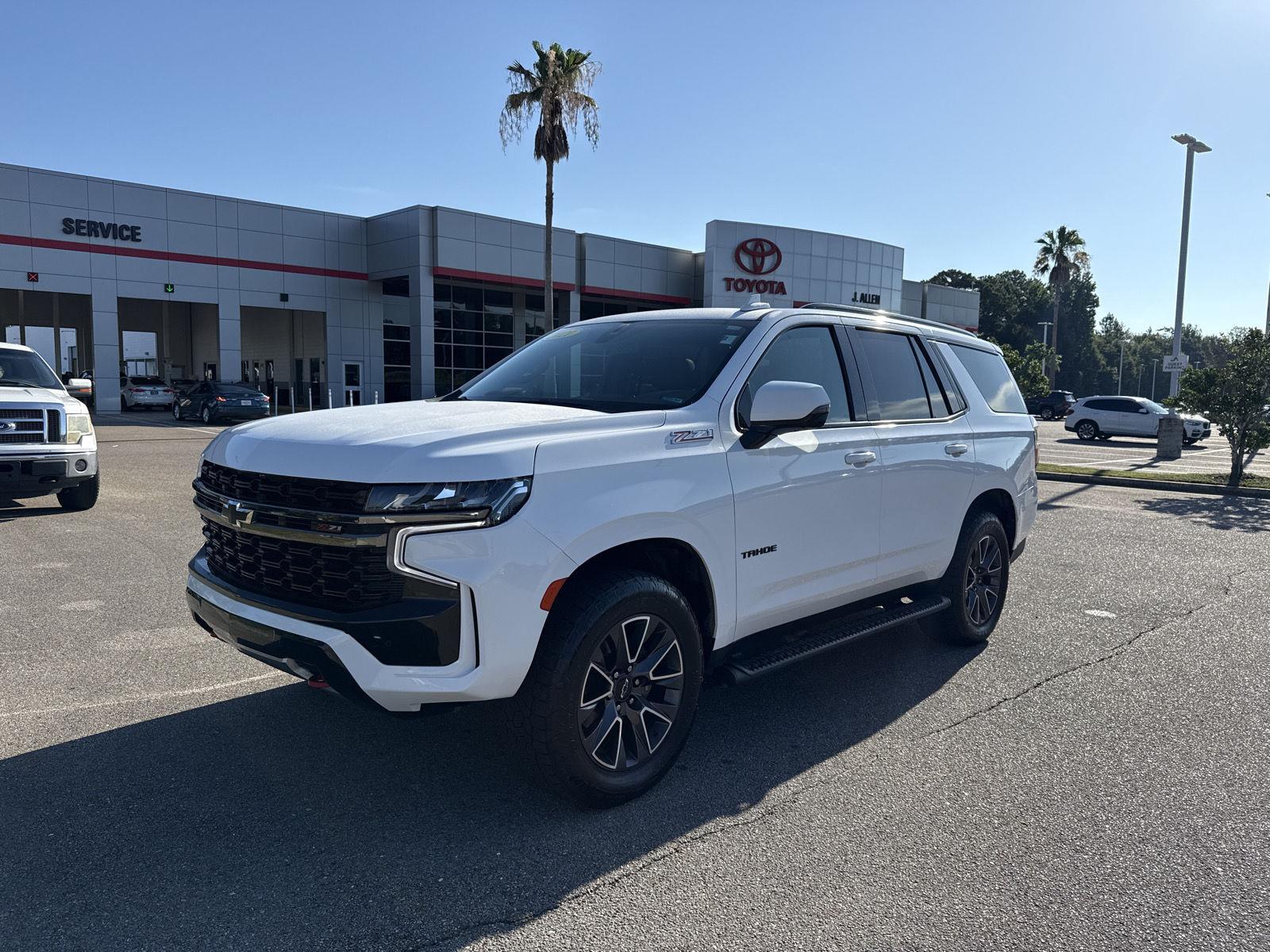 Summit White 2021 Chevrolet Tahoe SUV / Crossover Four-Wheel Drive Automatic