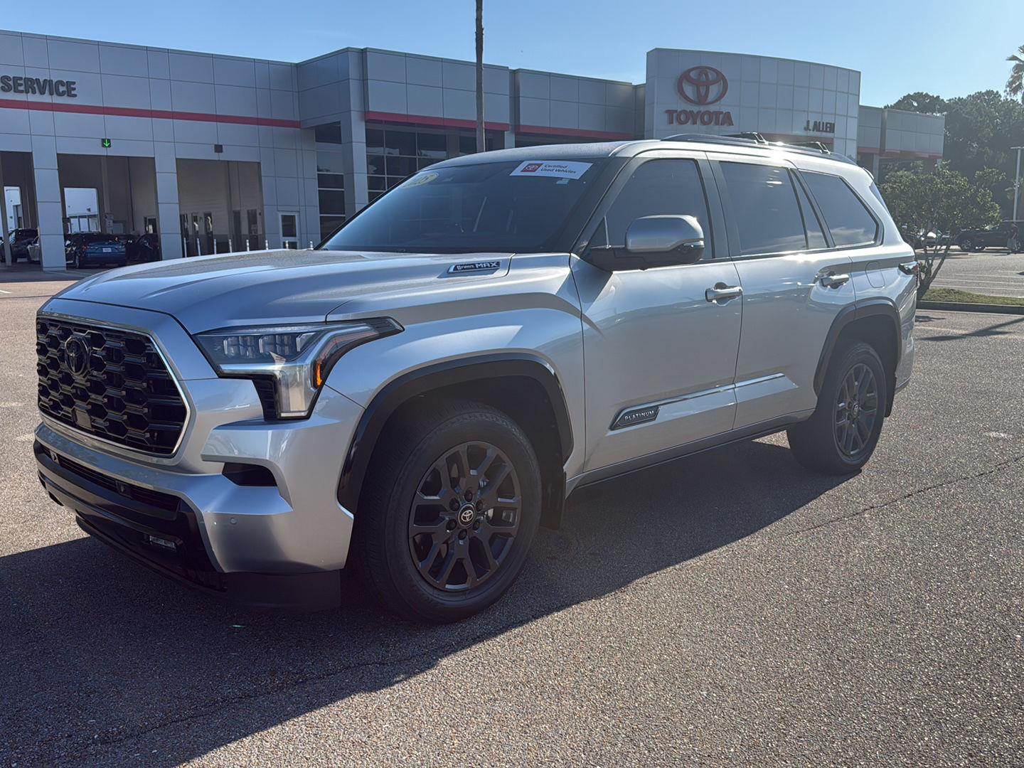 Celestial Silver Metallic 2025 Toyota Sequoia SUV / Crossover Four-Wheel Drive Automatic