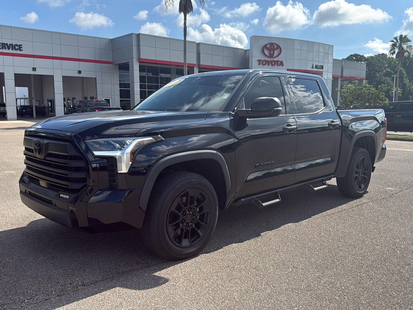 Midnight Black Metallic 2023 Toyota Tundra Pickup Truck Four-Wheel Drive Automatic