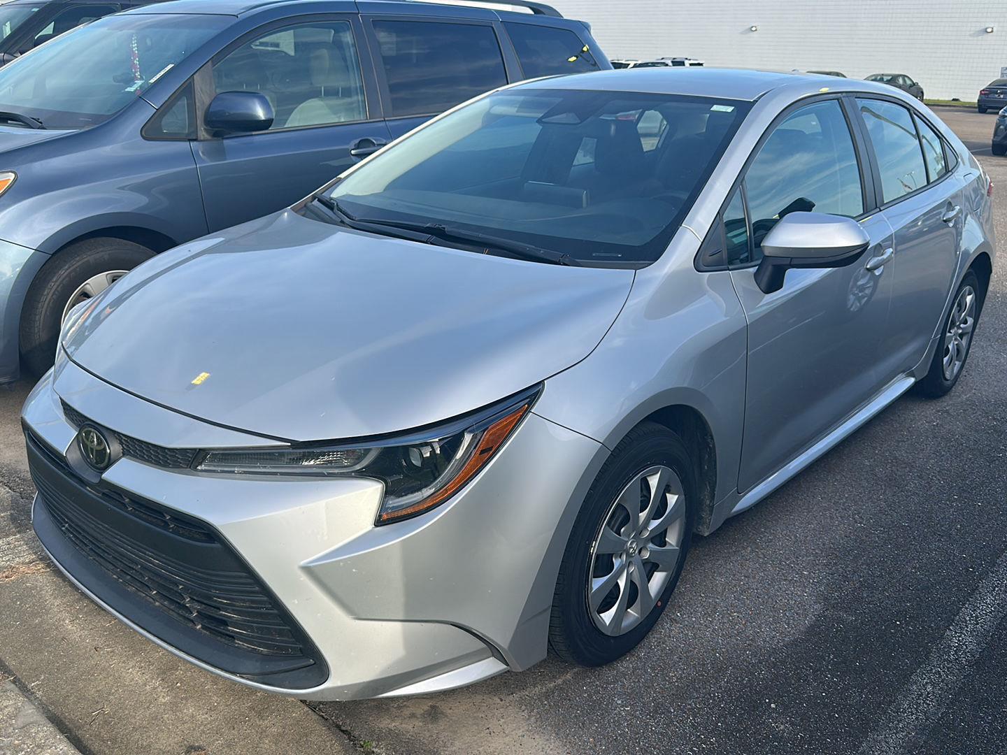 Classic Silver Metallic 2024 Toyota Corolla Sedan Front-Wheel Drive Continuously Variable Transmission