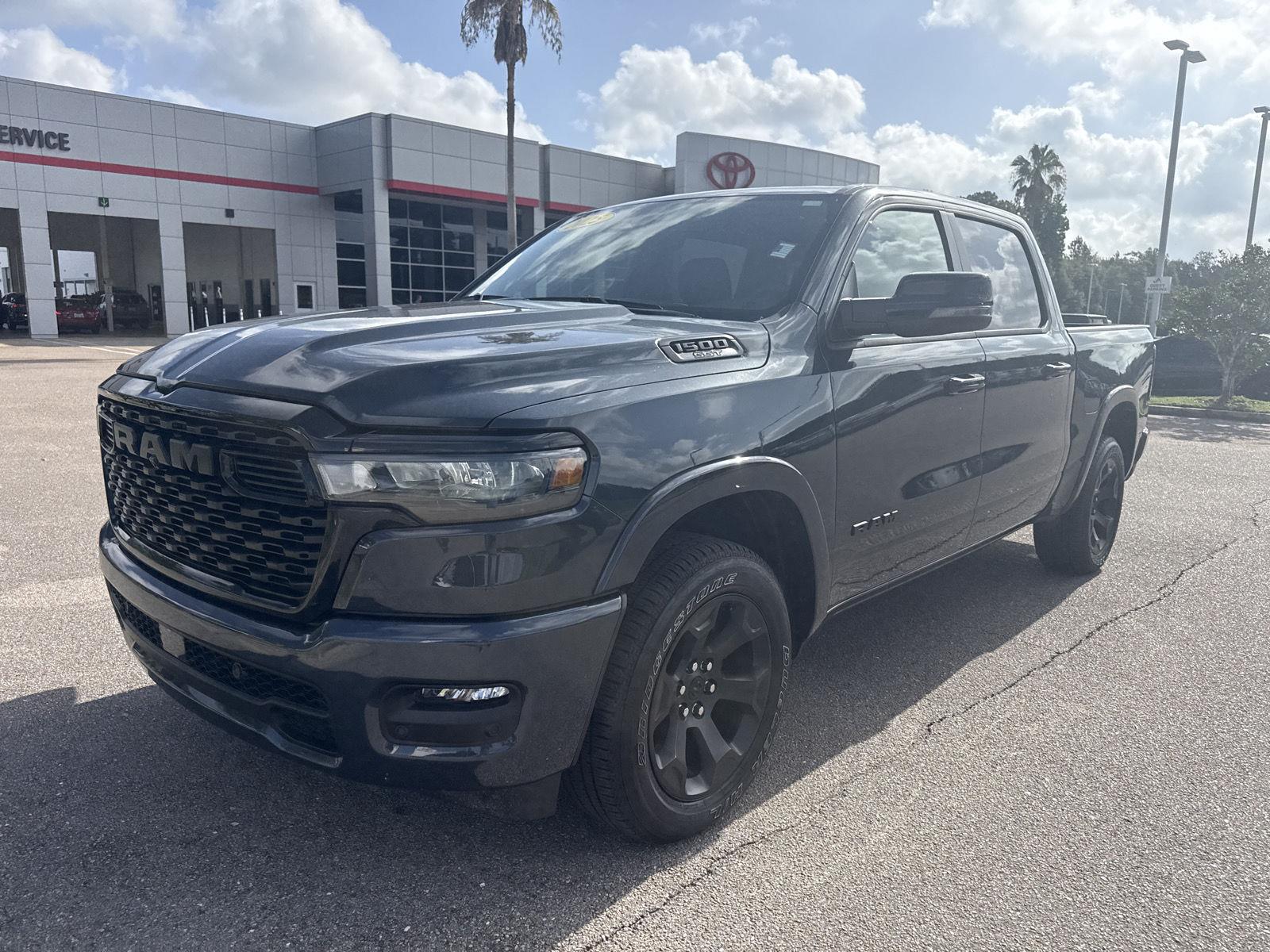 Forged Blue Metallic 2025 RAM 1500 Pickup Truck Four-Wheel Drive 8-Speed Automatic