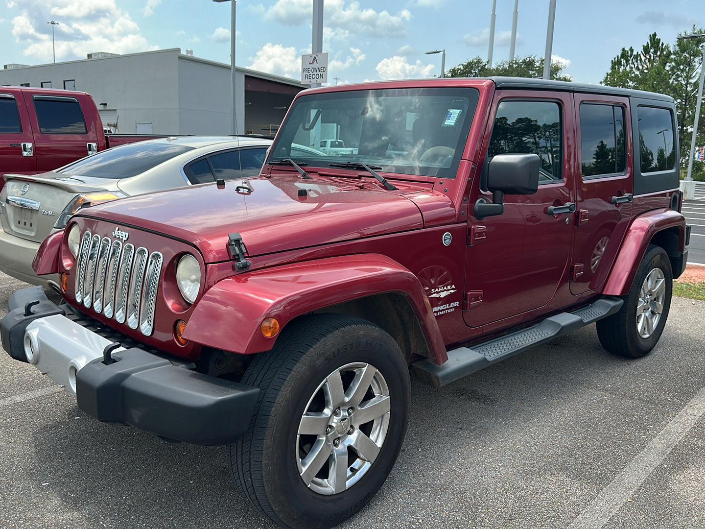 Deep Cherry Red Crystal Pearl 2013 Jeep Wrangler SUV / Crossover Four-Wheel Drive 5-Speed Automatic