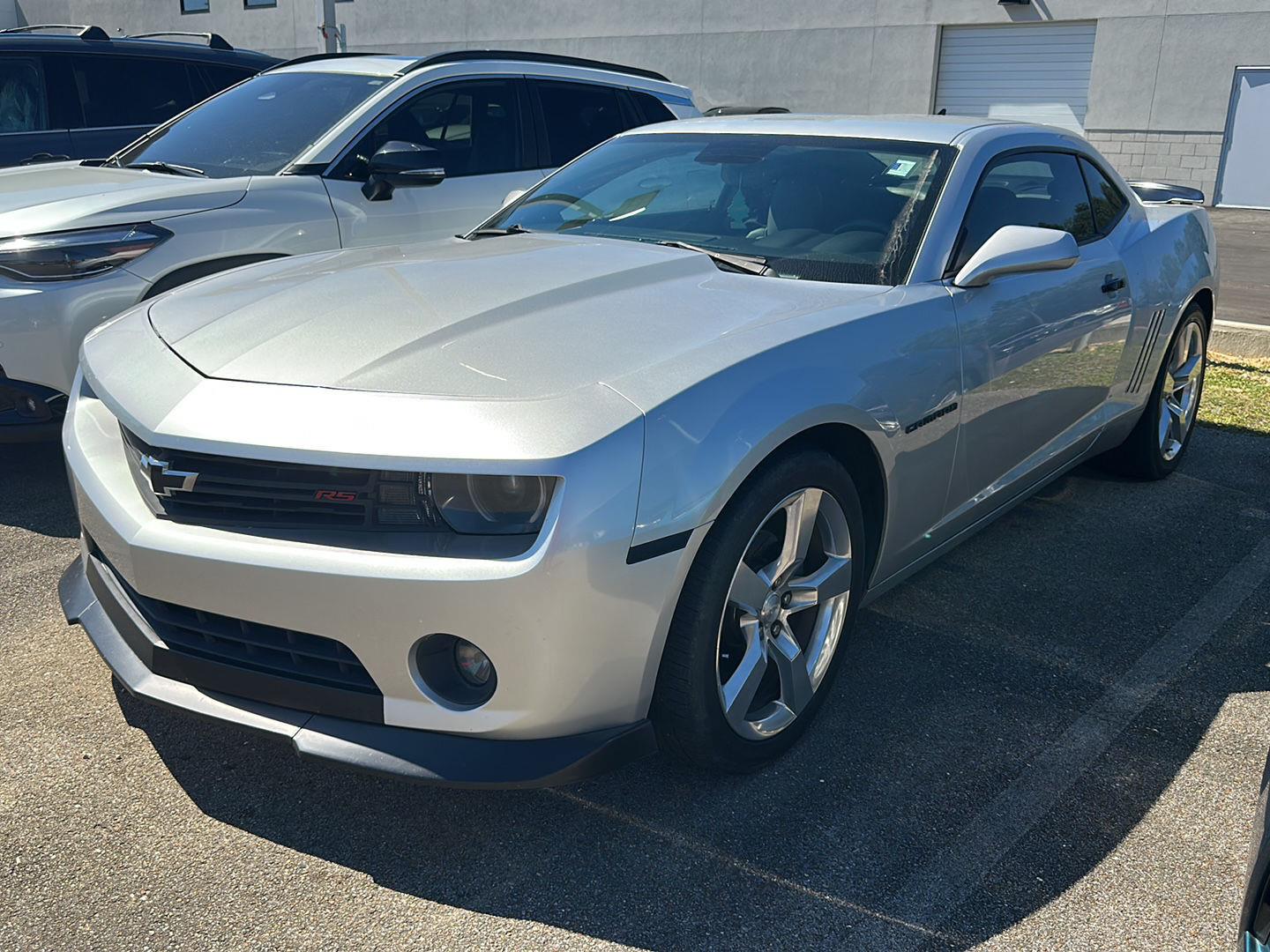 Silver Ice Metallic 2010 Chevrolet Camaro Coupe Rear-Wheel Drive 6-Speed Automatic