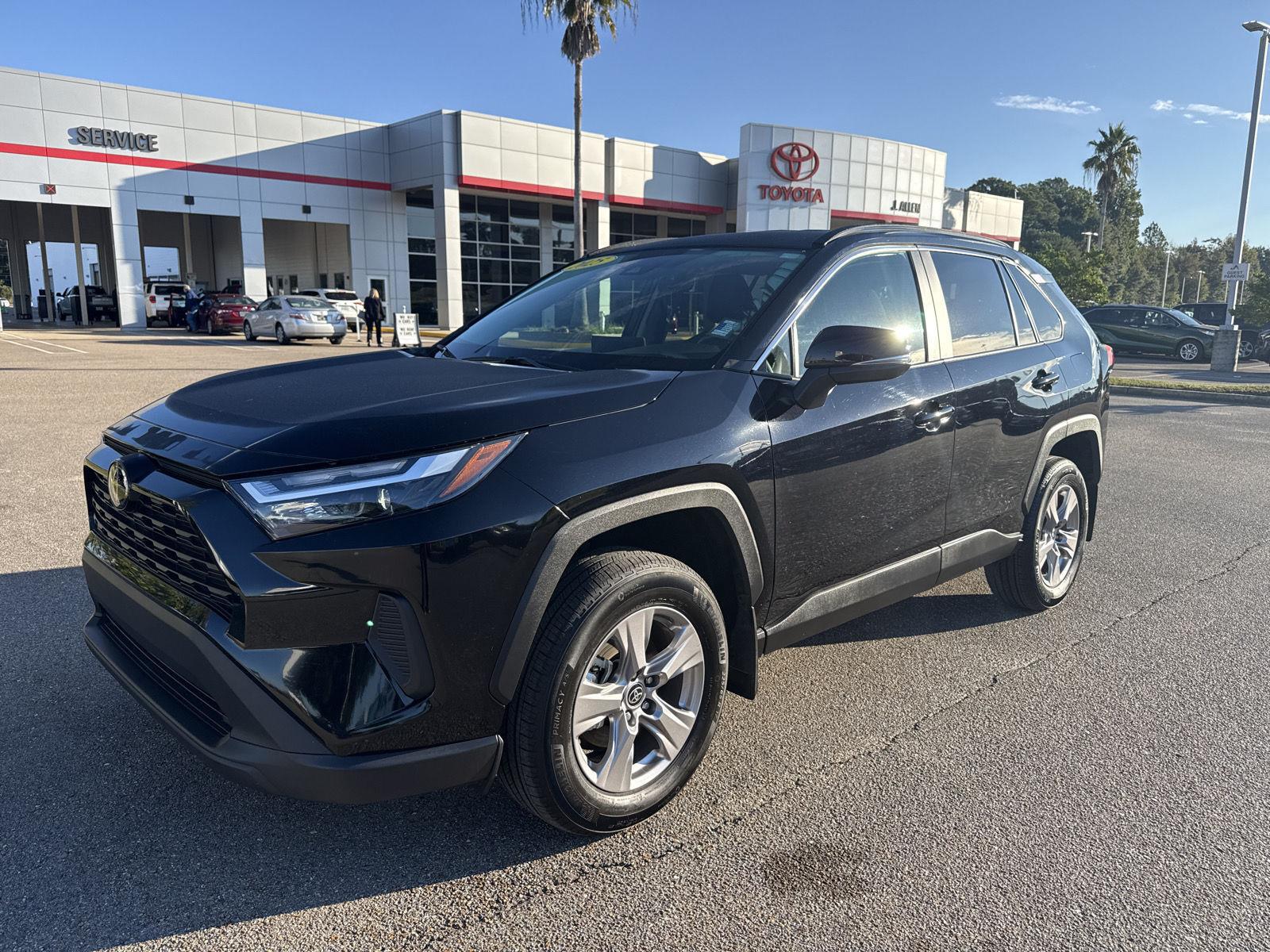 Midnight Black Metallic 2025 Toyota RAV4 SUV / Crossover All-Wheel Drive Automatic
