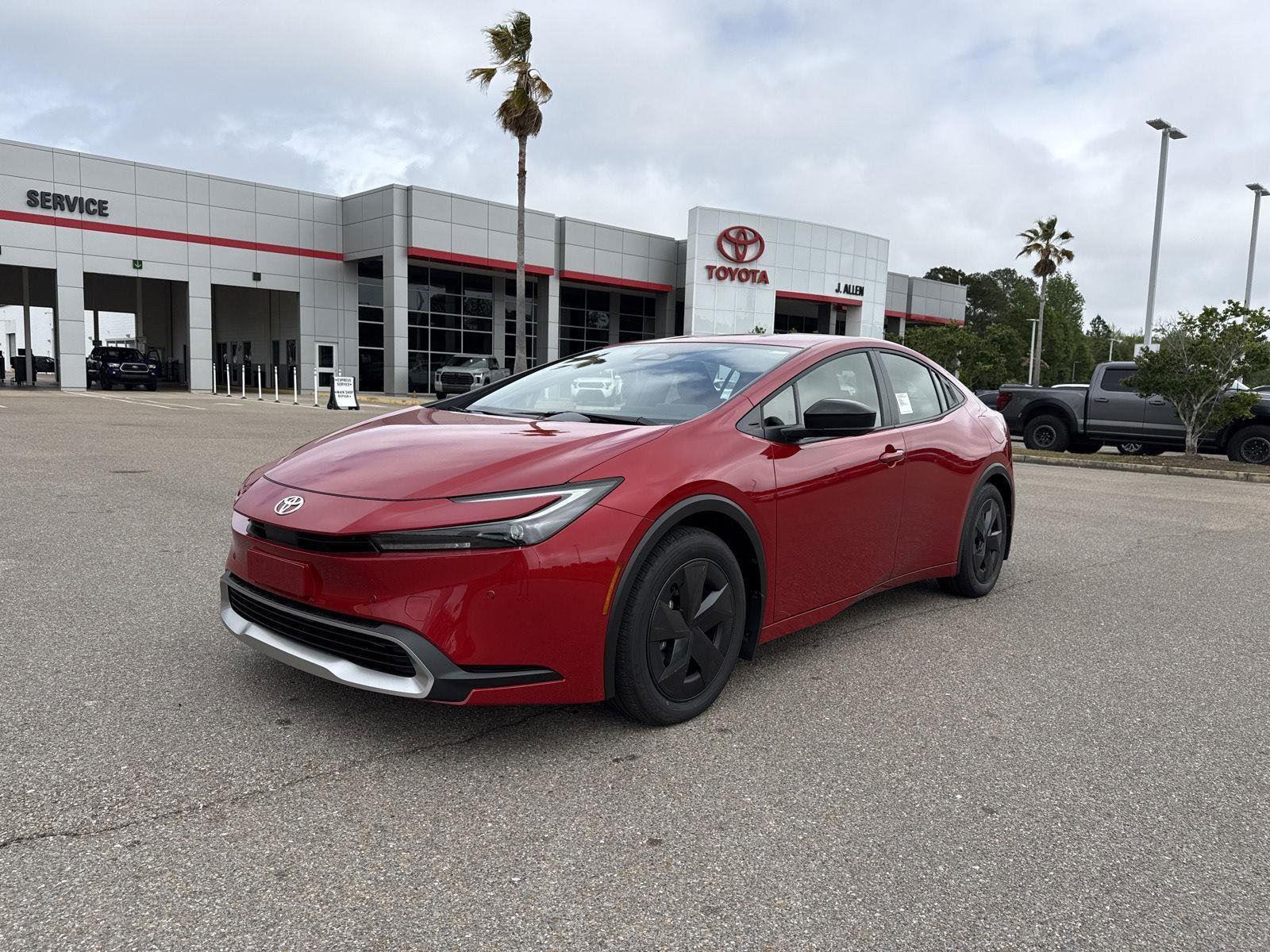 Supersonic Red 2026 Toyota Prius Plug-In Hybrid SE FWD Hatchback Front-Wheel Drive Continuously Variable Transmission