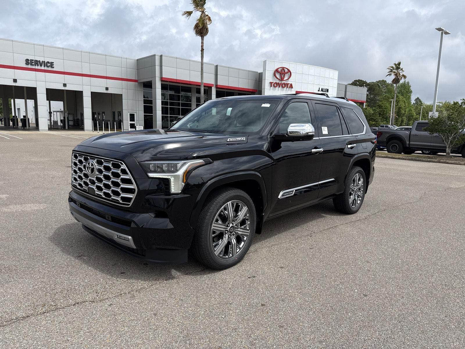 Midnight Black Metallic 2026 Toyota Sequoia Capstone 4WD SUV / Crossover Four-Wheel Drive Automatic