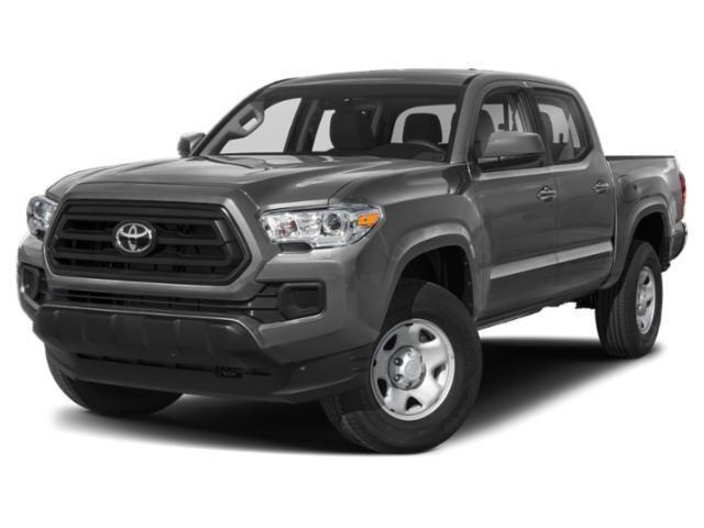 Black 2023 Toyota Tacoma SR V6 Double Cab 4WD Pickup Truck Four-Wheel Drive 6-Speed Automatic