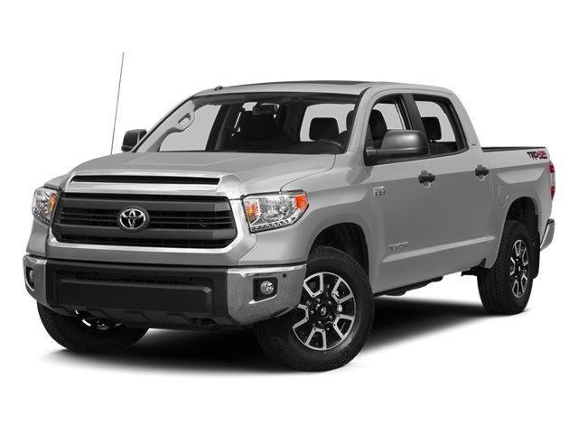Super White 2014 Toyota Tundra SR5 CrewMax 5.7L FFV 4WD Pickup Truck Four-Wheel Drive Automatic