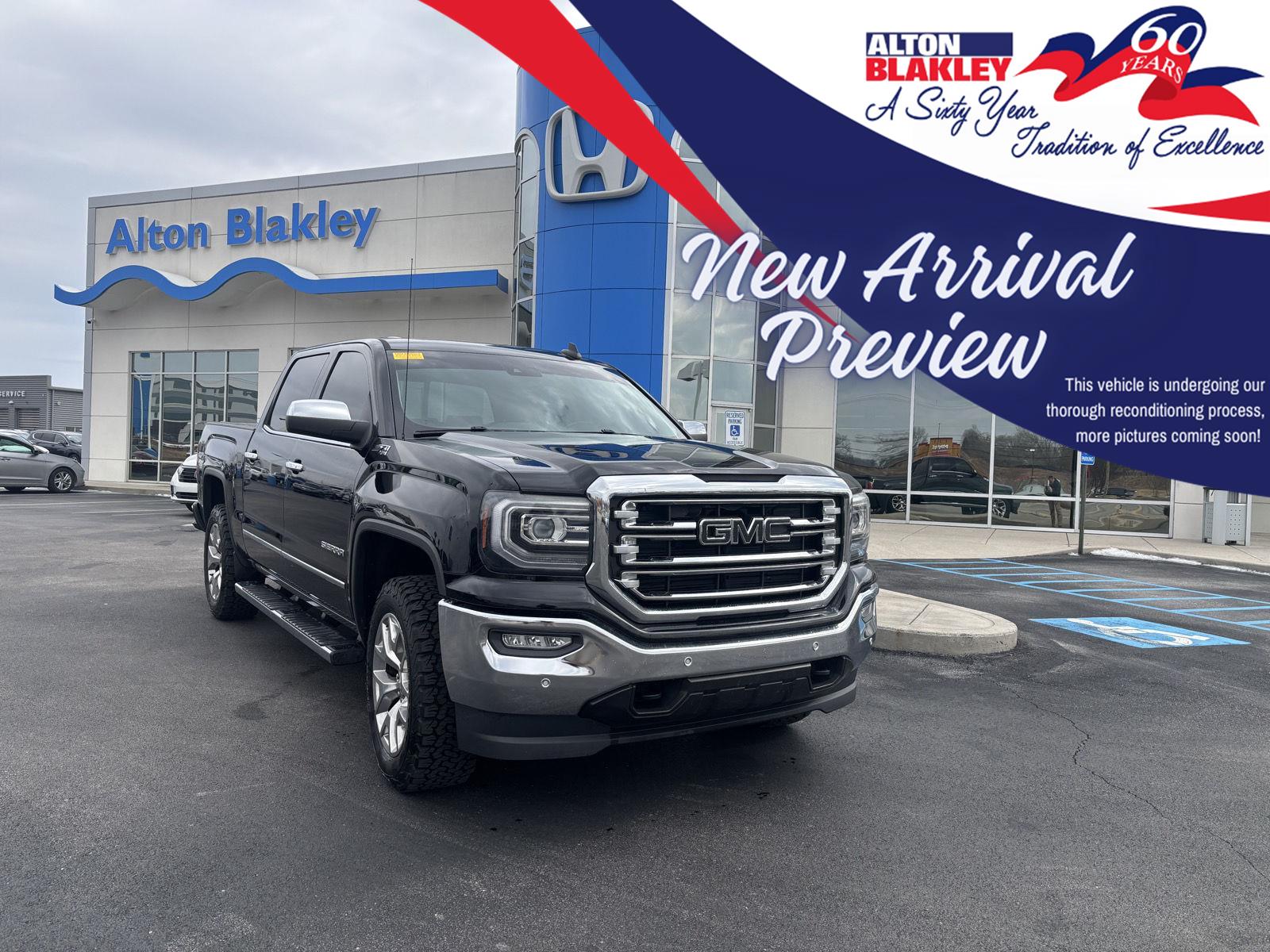 2018 GMC Sierra 1500 SLT Crew Cab 4WD