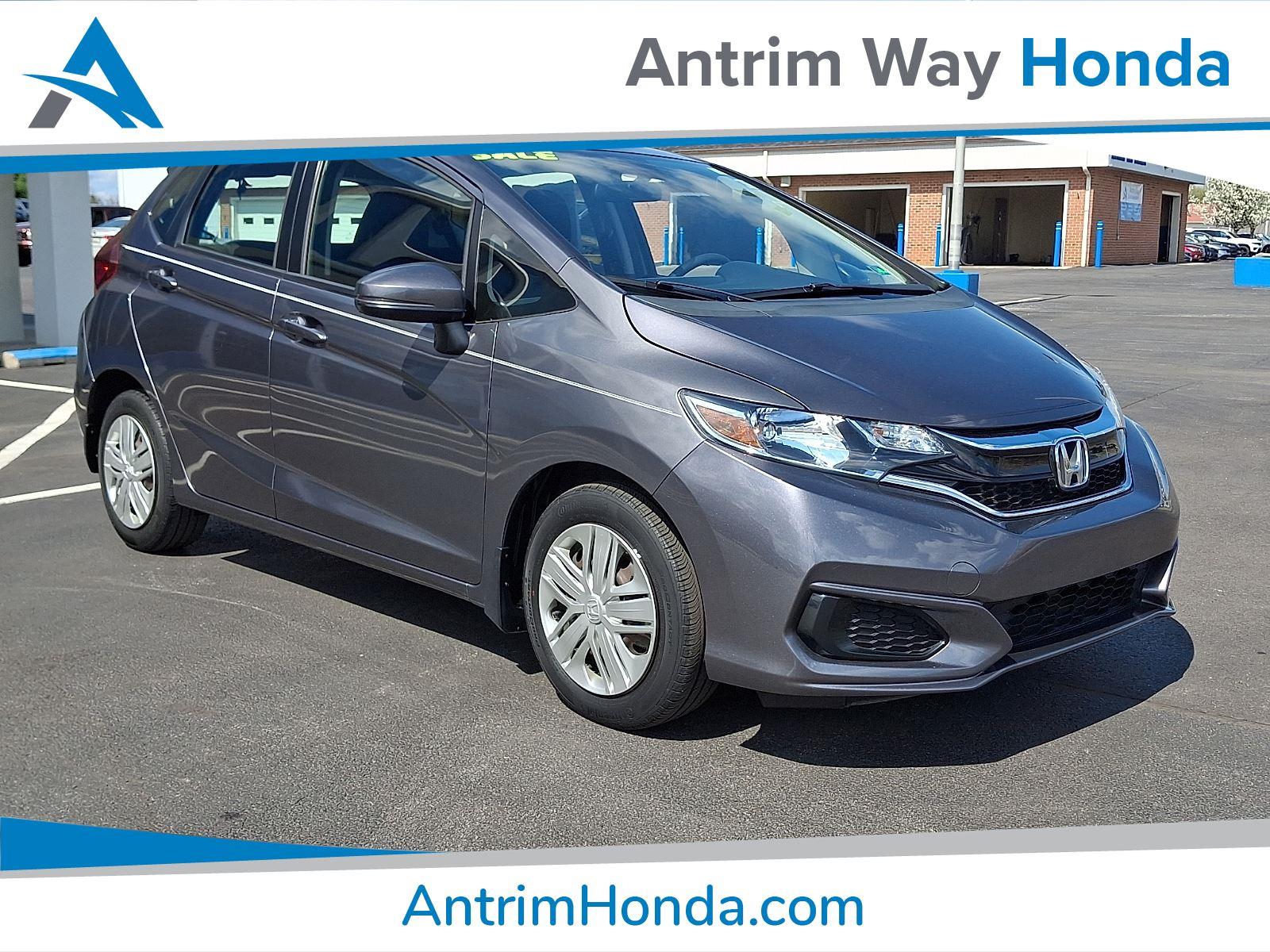 Gray (Modern Steel Metallic) 2020 Honda Fit LX FWD Hatchback Front-Wheel Drive Continuously Variable Transmission