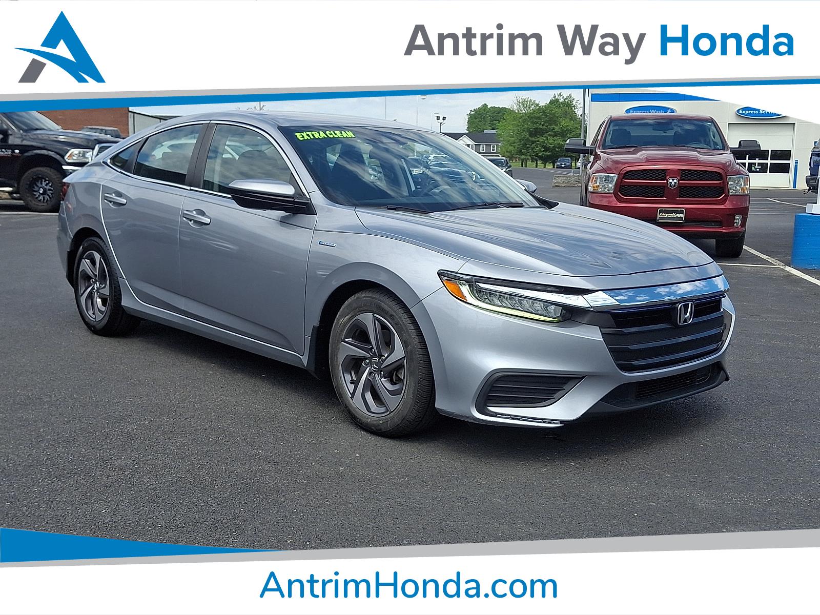 Lunar Silver Metallic 2019 Honda Insight LX Sedan FWD Sedan Front-Wheel Drive 1-Speed Dual Clutch