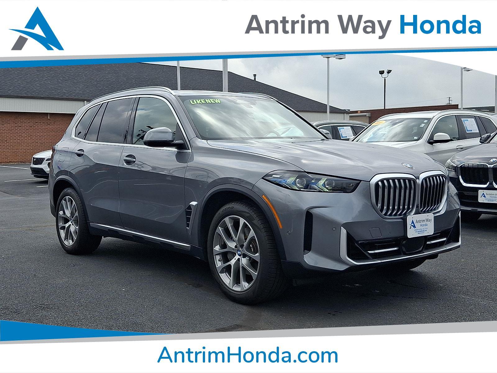 Gray 2024 BMW X5 SUV / Crossover All-Wheel Drive 