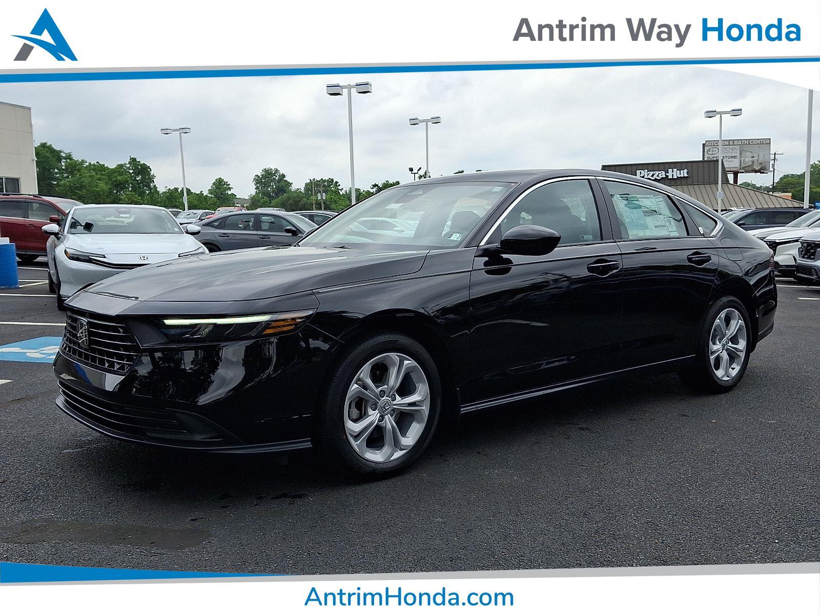 Crystal Black Pearl 2026 Honda Accord Sedan Front-Wheel Drive Continuously Variable Transmission