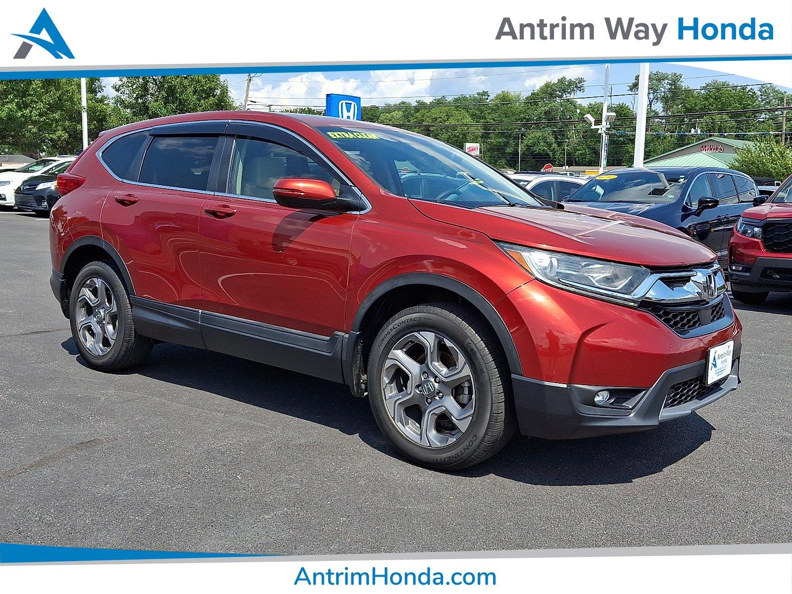 Molten Lava Pearl 2017 Honda CR-V SUV / Crossover All-Wheel Drive Continuously Variable Transmission