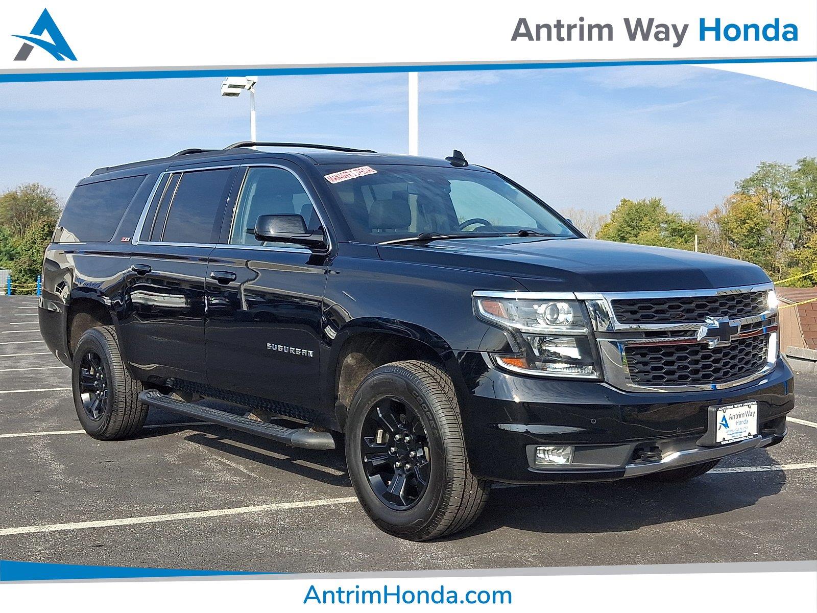 Black 2020 Chevrolet Suburban SUV / Crossover Four-Wheel Drive 6-Speed Automatic