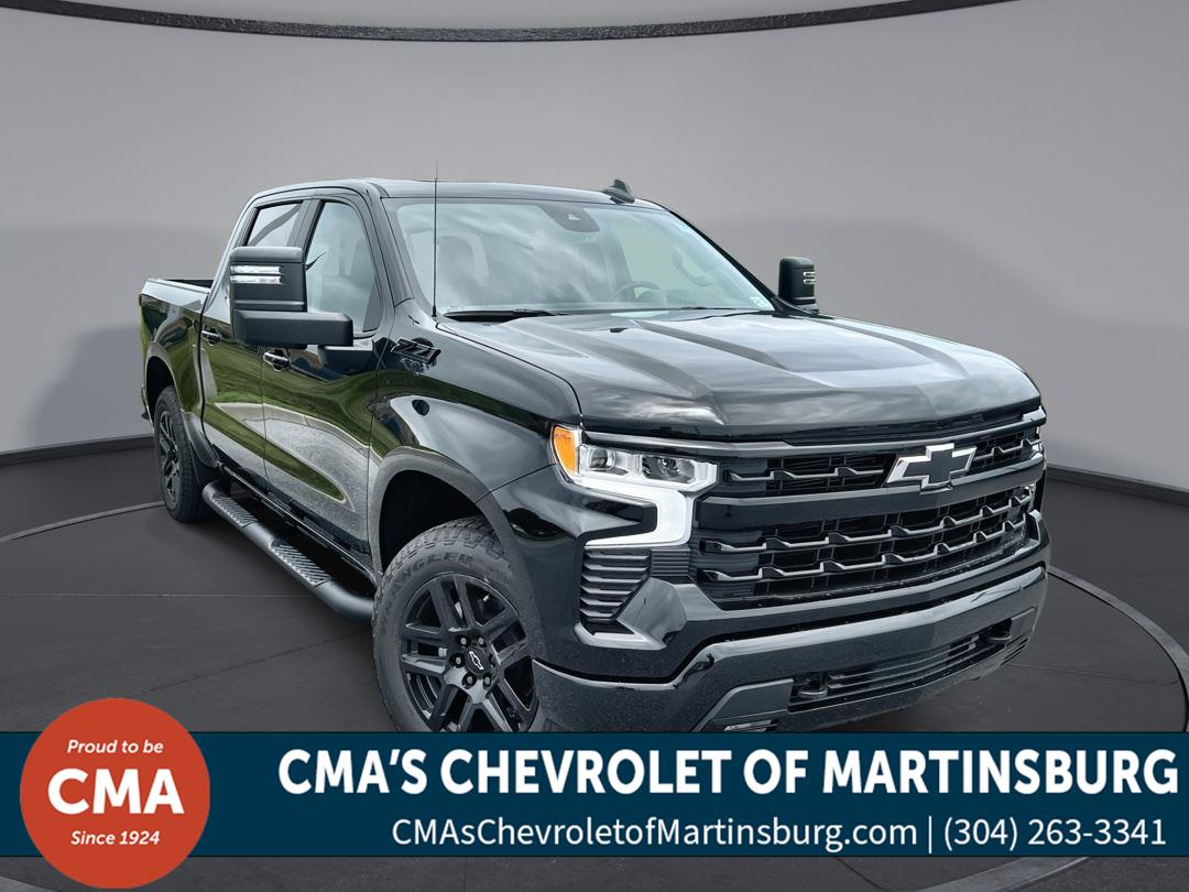 Black 2026 Chevrolet Silverado 1500 Pickup Truck Four-Wheel Drive Automatic