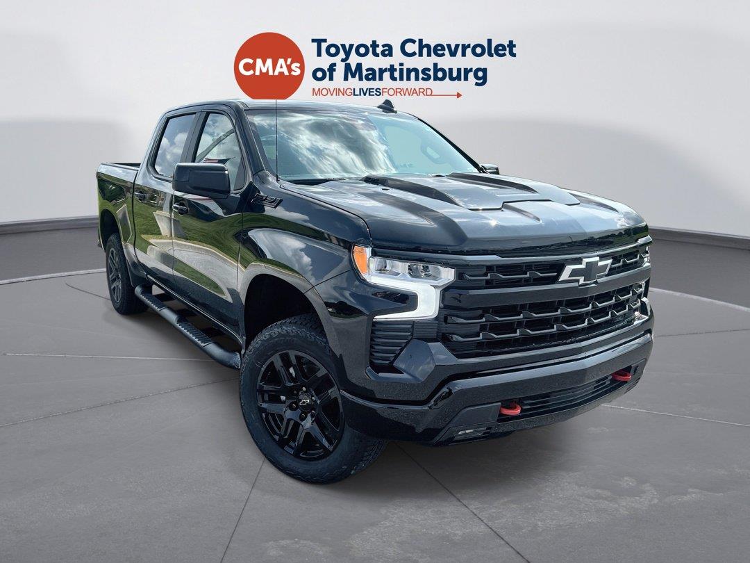 Black 2026 Chevrolet Silverado 1500 Pickup Truck Four-Wheel Drive Automatic