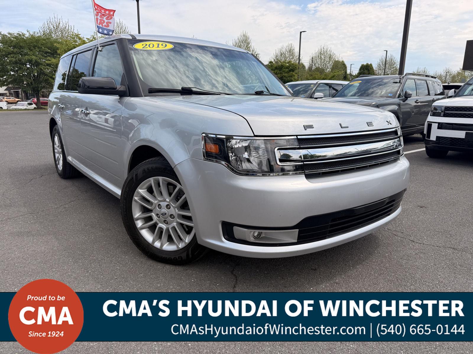 Ingot Silver 2019 Ford Flex SEL AWD SUV / Crossover All-Wheel Drive 6-Speed Automatic