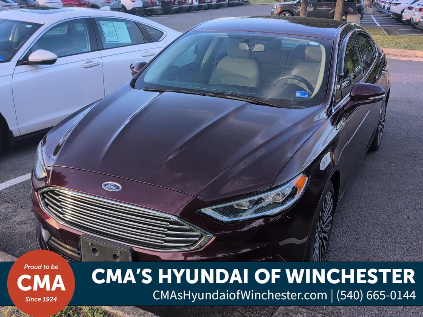 Red (Burgundy Velvet Metallic Tinted Clearcoat) 2017 Ford Fusion Sedan Front-Wheel Drive 6-Speed Automatic