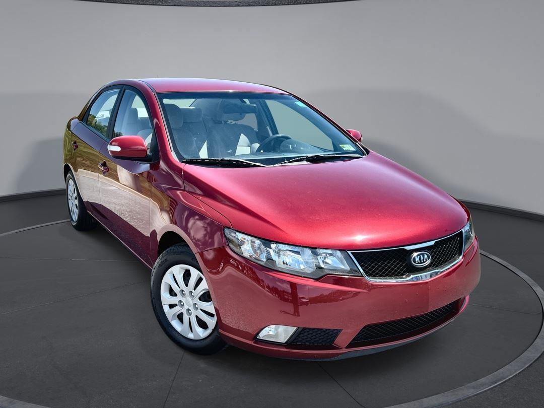 Spicy Red 2010 Kia Forte EX Sedan Front-Wheel Drive Automatic