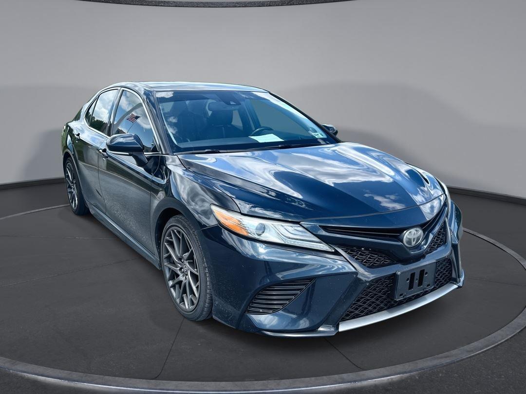 Teal (Galactic Aqua Mica) 2019 Toyota Camry XSE V6 FWD Sedan Front-Wheel Drive 8-Speed Automatic