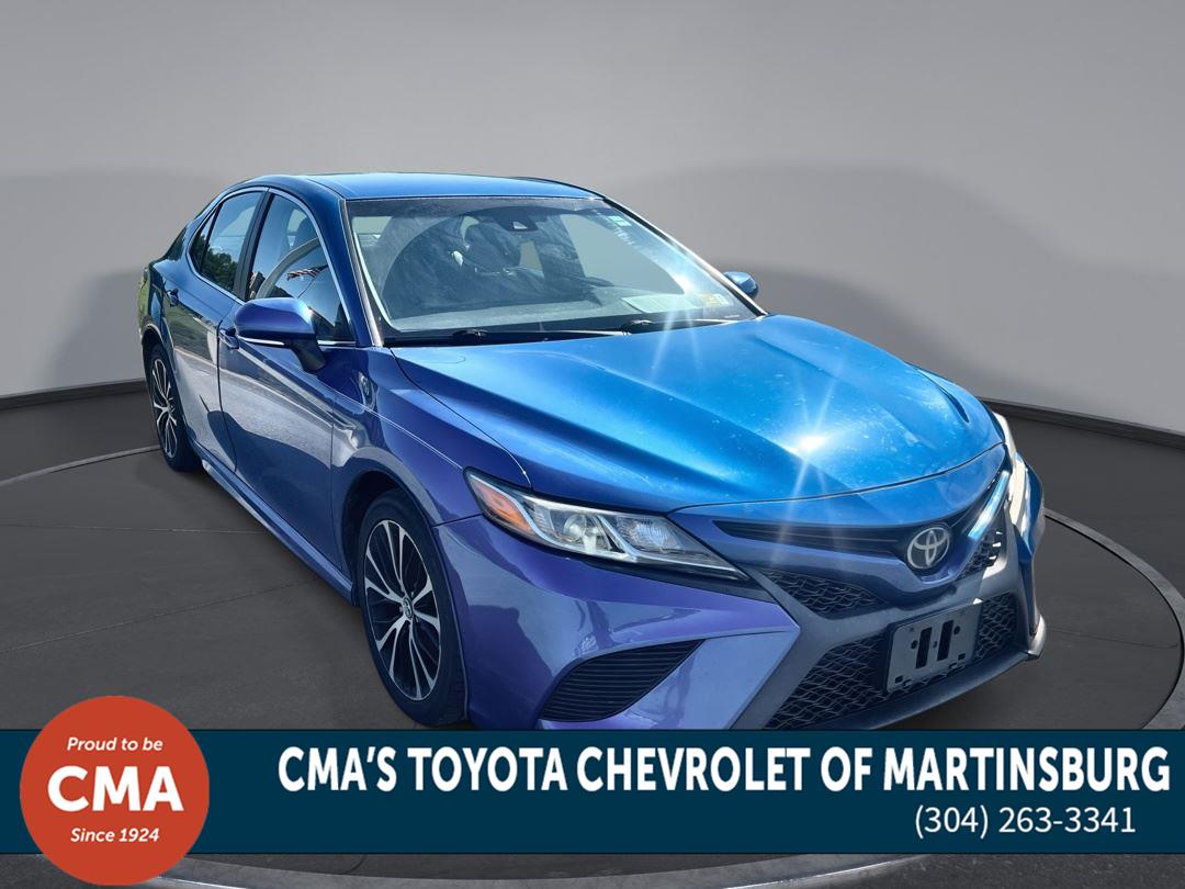 Blue Streak Metallic 2018 Toyota Camry L Sedan Front-Wheel Drive 8-Speed Automatic