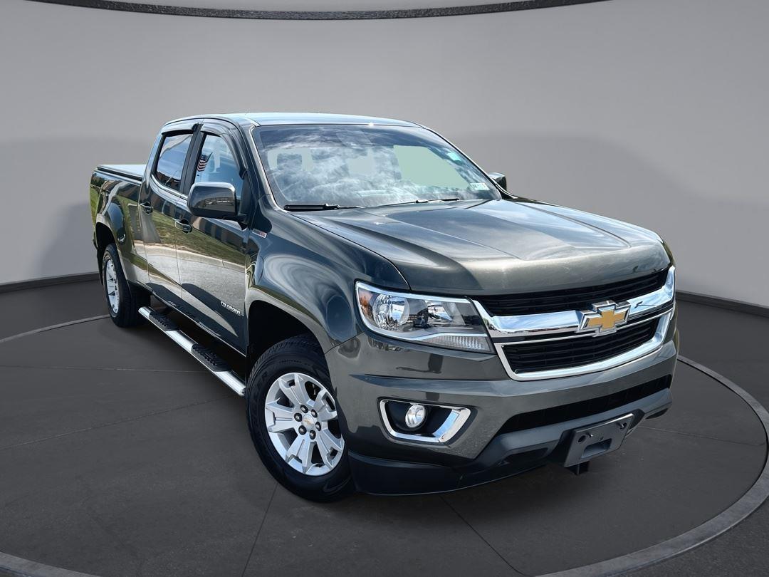 Deepwood Green Metallic 2018 Chevrolet Colorado LT Crew Cab 4WD Pickup Truck Four-Wheel Drive 6-Speed Automatic