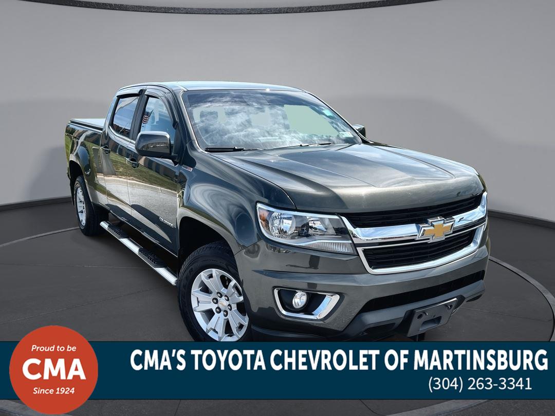 Deepwood Green Metallic 2018 Chevrolet Colorado LT Crew Cab 4WD Pickup Truck Four-Wheel Drive 6-Speed Automatic