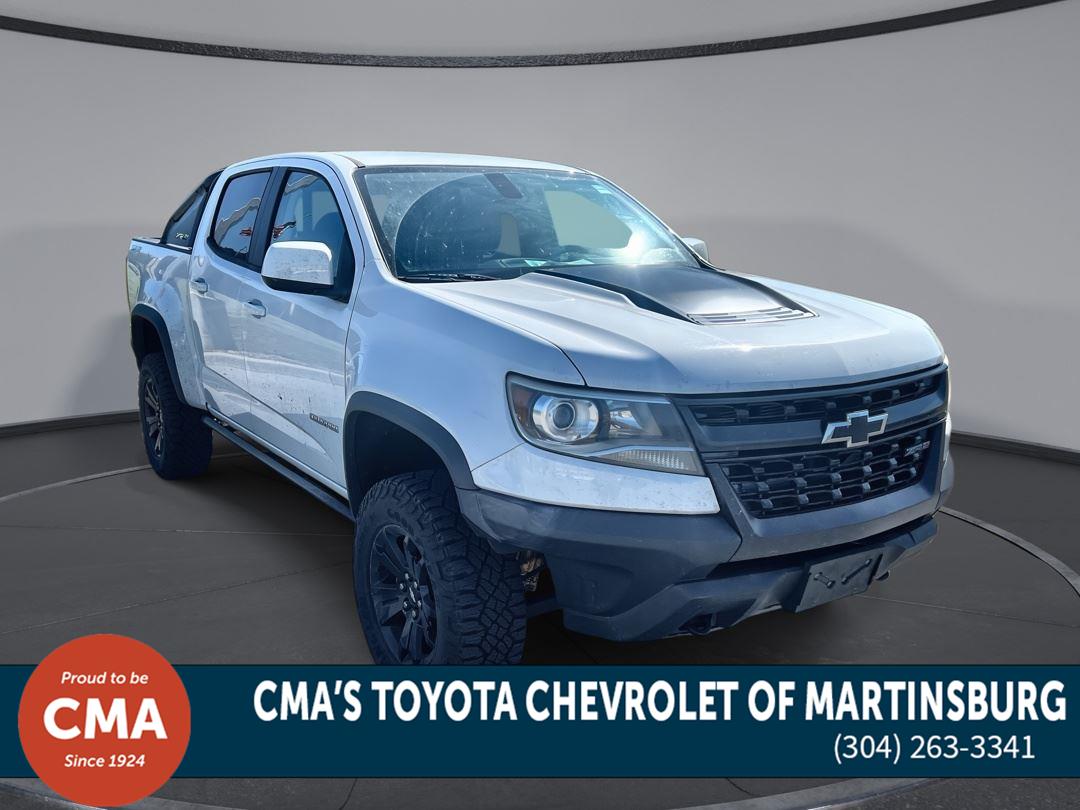 Summit White 2019 Chevrolet Colorado ZR2 Crew Cab 4WD Pickup Truck Four-Wheel Drive 8-Speed Automatic