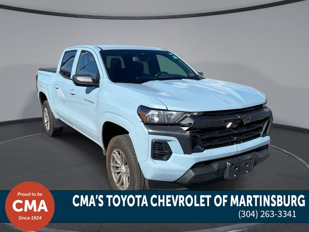 Snowdrift Metallic 2025 Chevrolet Colorado LT Crew Cab 4WD Pickup Truck Four-Wheel Drive 8-Speed Automatic