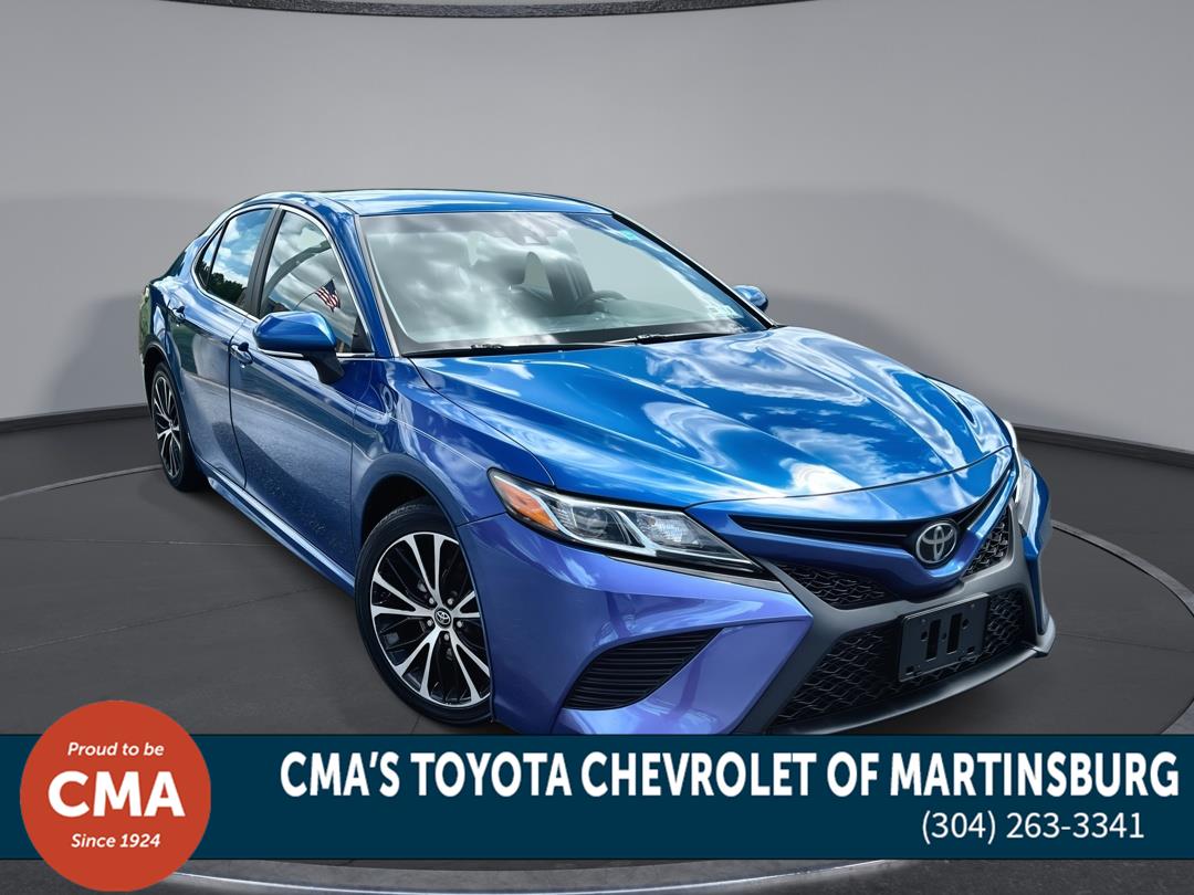 Blue Streak Metallic 2018 Toyota Camry L Sedan Front-Wheel Drive 8-Speed Automatic
